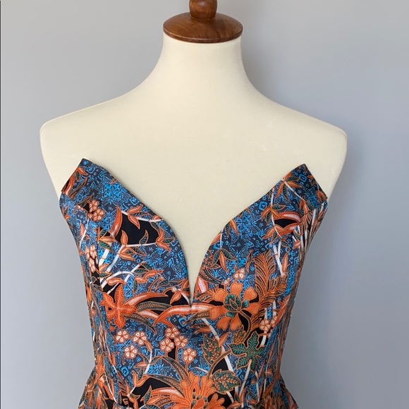 Zimmermann Riot Flute Floral Print Midi Dress - Picture 2 of 4